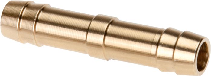 Schlauchverbindungsrohr 13 (1/2")mm-13 (1/2")mm, Messing