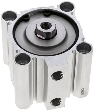 Kompaktzylinder, doppeltwirkend, Kolben 63mm, Hub 20mm -Eco-Line