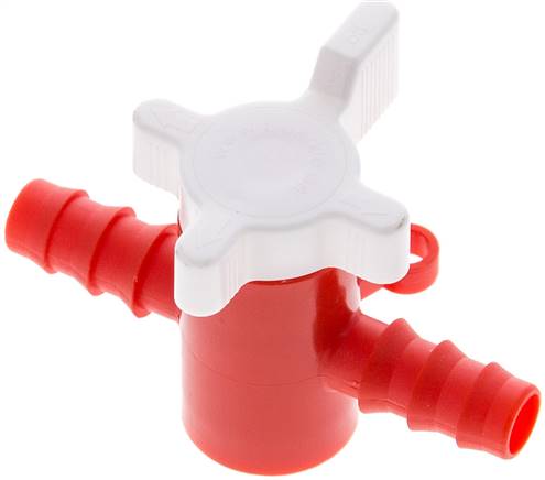 Labor-Schlauchhahn (PE/PP), 9 (3/8") mm