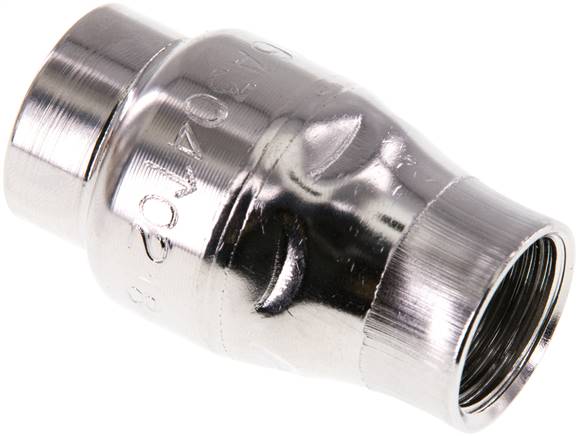 Rückschlagventil (leicht), G 1/2", PN 16, 1.4301