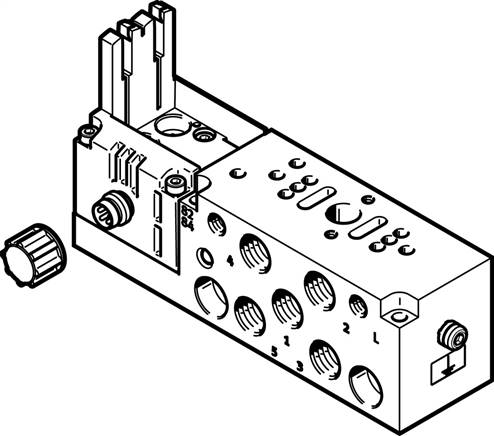 FESTO VMPA2-IC-AP-1-EX1E (8005151) Anschlussplatte