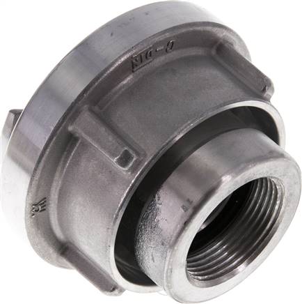 Storz-Kupplung G 1-1/4"(IG), 52-C, Aluminium (geschmiedet) Typ STKGI 66/114 A-DR