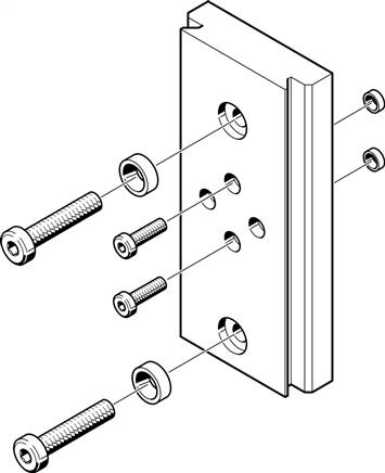 FESTO HMSV-20 (177666) Adapterbausatz