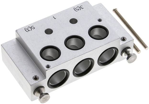 Endplatte mit einem Ventilplatz RF 10 E1