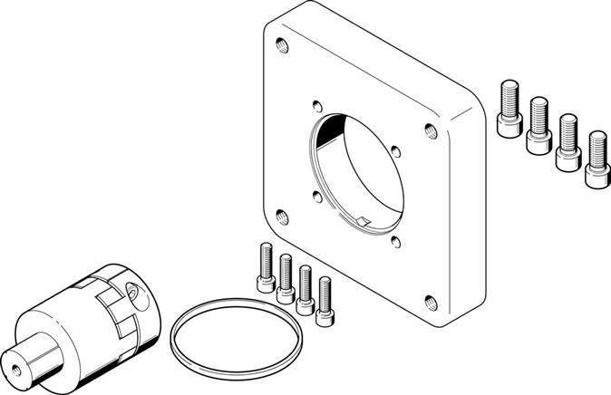 FESTO EAMM-A-K62-100A (557991) Axialbausatz