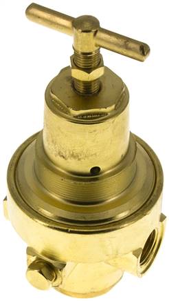 Druckregler, Messing, G 1/2", 1 - 15bar (für CO2)