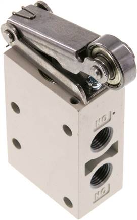 3/2-Wege Endschalter G 1/8", Stahlrolle (kugelgelagert)
