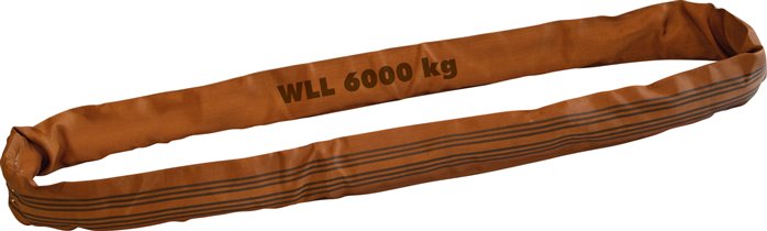 Rundschlinge EN 1492-2, Nutzlänge 3m, WLL 6000kg