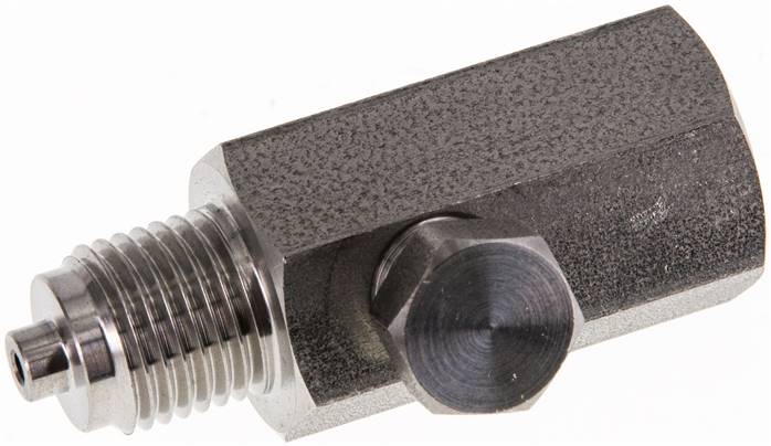 Manometer-Stoßminderer G 1/4" , 1.4571