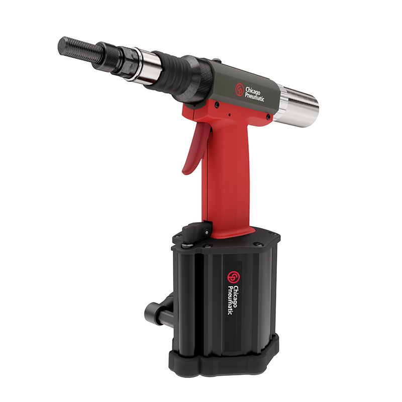 Chicago Pneumatic Druckluft Nietmutternsetzer, Nietmuttern von M3 bis M12