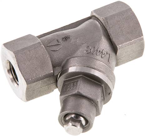 Edelstahl-Schmutzfänger G 1/4", PN 40, Maschenweite 0.8 mm
