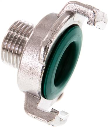 GK-Schlauchkupplung,G 1/2"(AG), Edelstahl, 25 bar