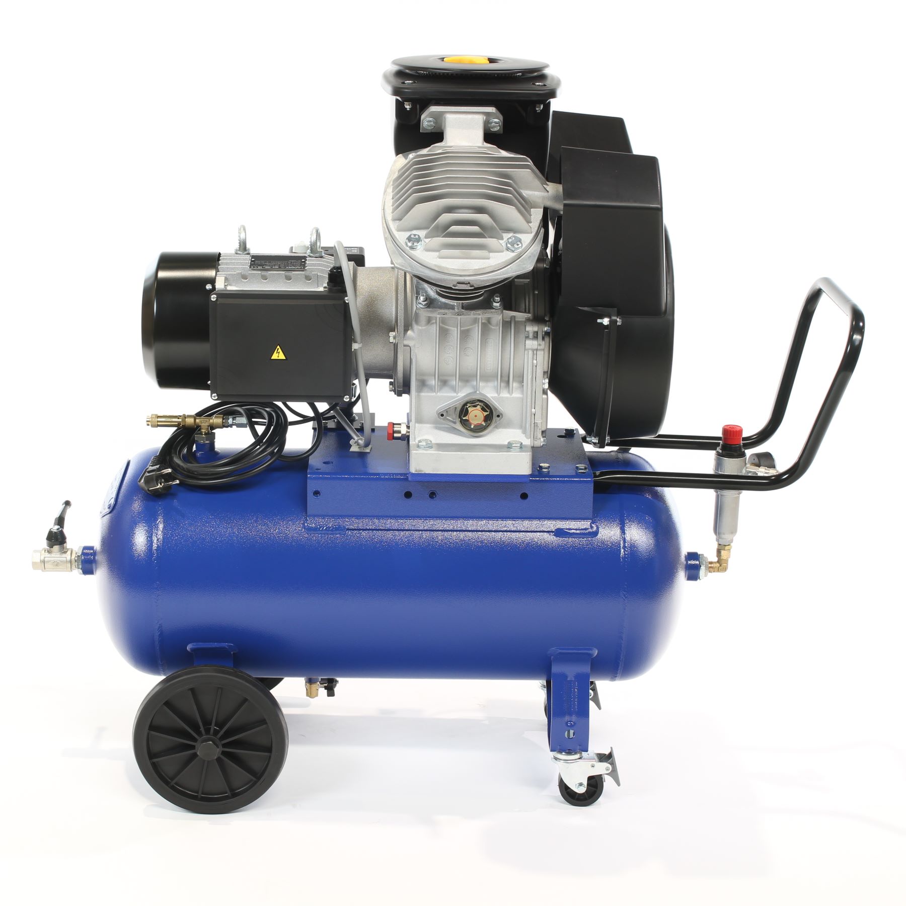 AGRE Industrie-Kolbenkompressor Typ BOSS 5000 W 2.0 fahrbar, 4116002196