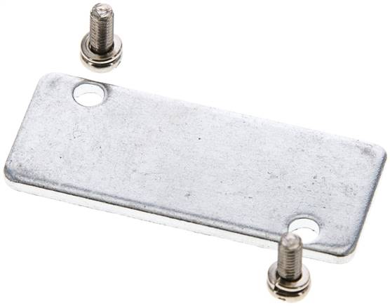 Blindplatte für Reihenleiste V 51