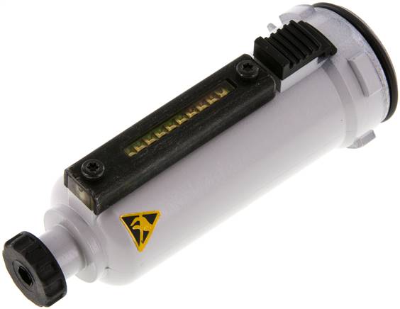 FUTURA Metallbehälter mit Sichtrohr, halbautomatisch BFM 1 F