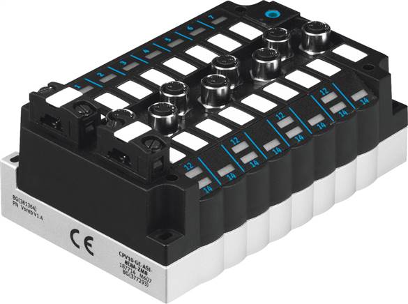 FESTO CPV10-GE-ASI-8E8A-Z-M8-CE (552560) Elektrik-Anschaltung