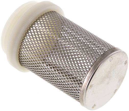 Saugkorb für Rückschlagventil G 1-1/4", 1.4301 / Nylon
