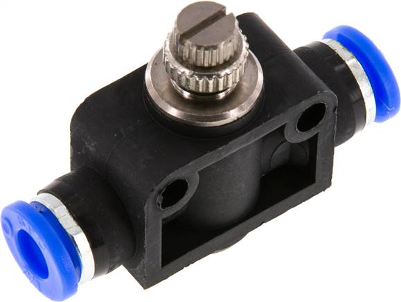Drosselrückschlagventil 1/4" (6,35 mm) Steckanschluss