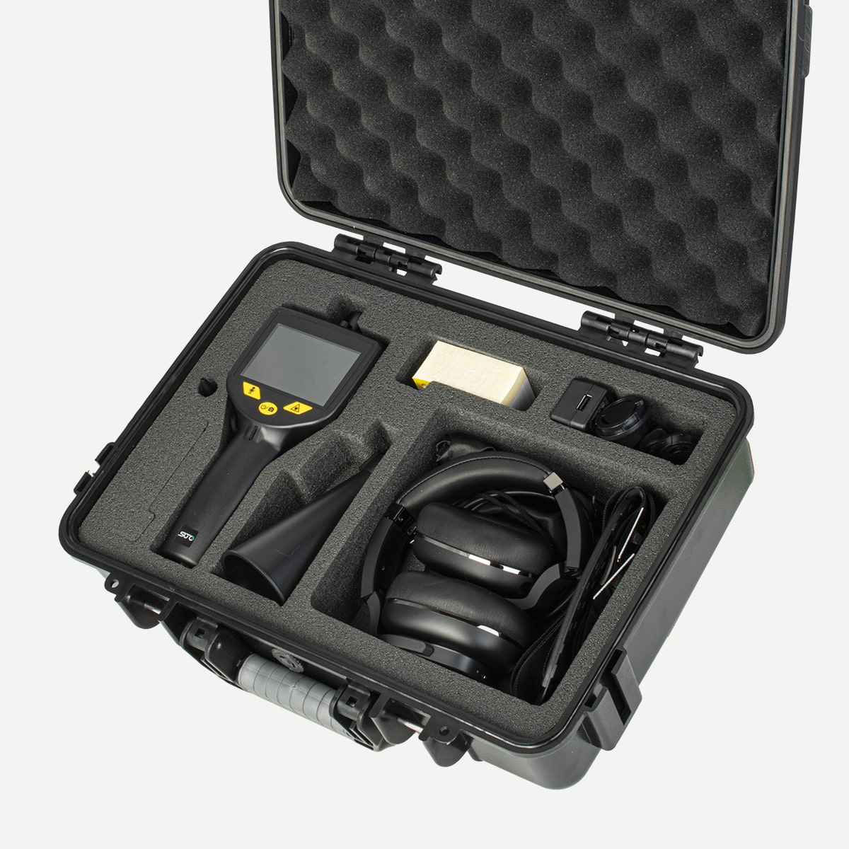 S531 Intelligentes Ultraschall-Leckagesuchgerät Druckluft im Set, inkl. LMS-Lizenz