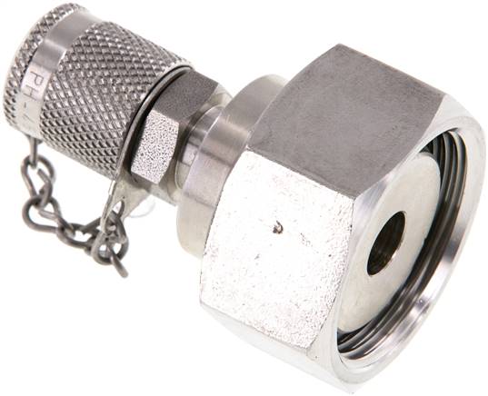 Messanschluss M16x2, 28 L-Dichtkegel, 1.4571