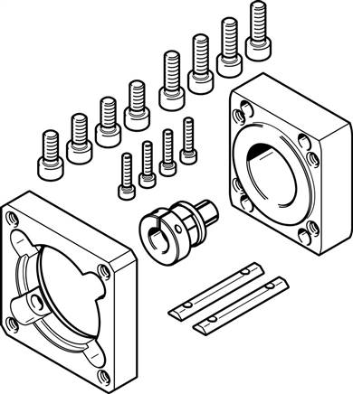 FESTO EAMM-A-R27-55A (1133400) Axialbausatz