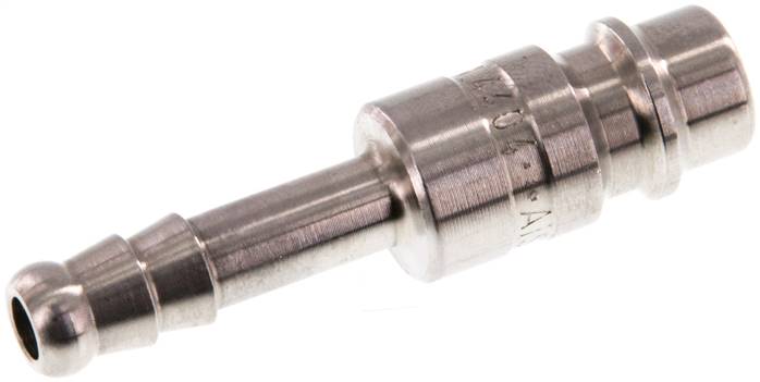 Kupplungsstecker (NW7,2) 6 (1/4")mm Schlauch, 1.4404