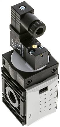 FUTURA 3/2-Wege Magnetventil (NC), G 1/4", 24 V DC, Futura 0