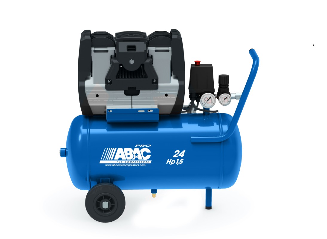 ABAC POLE POSITION OS15P compressore 1HP 24L (230V)