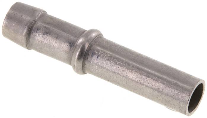 Schlauchnippel Rohr 10, Schl. 9 - 10mm, 1.4301