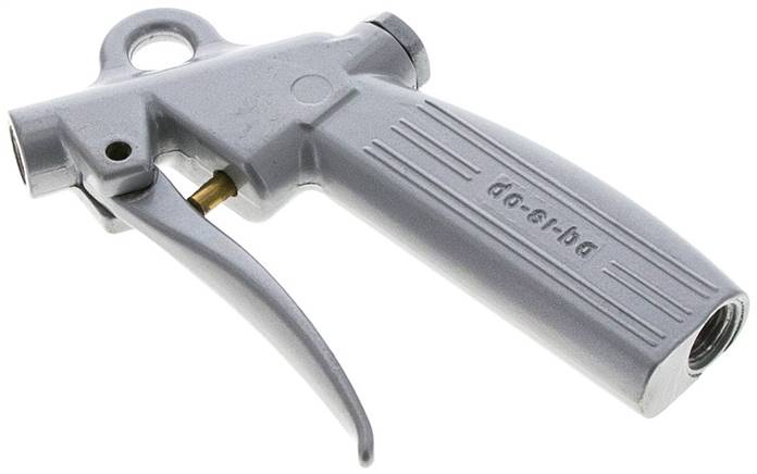 Alu Ausblaspistole, dosierbar G 1/4" ohne Düse, mit Innengewinde M 12 x 1,25