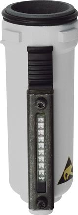 FUTURA Metallbehälter mit Sichtrohr für Öler BOLM 1 F