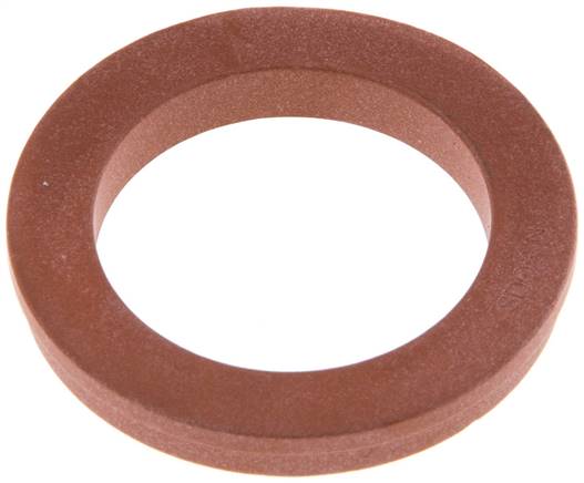 Sicherheits-Kompressorkupplung Ersatzdichtung TFEP, rot 42mm