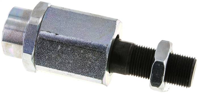 Flexokupplung M 20 x 1,5, Stahl verzinkt