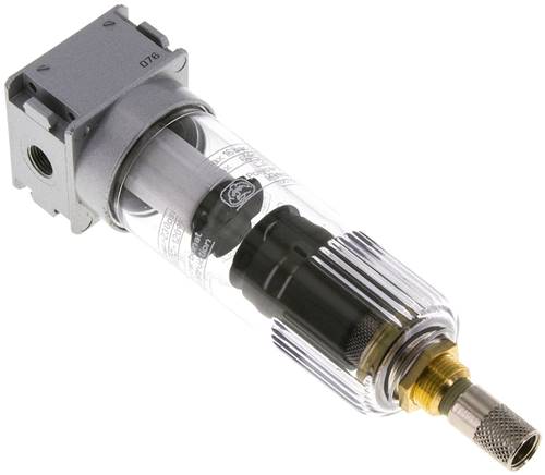 MULTIFIX Filter, G 1/8", Baur. 0, Kunststoffbehälter, Kondensatablass automatisch (drucklos geschlossen)