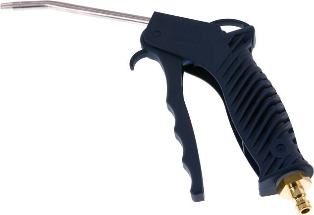 Kunststoff Ausblaspistole mit Verlängerungsrohr, mit Kupplungsstecker 5 mm
